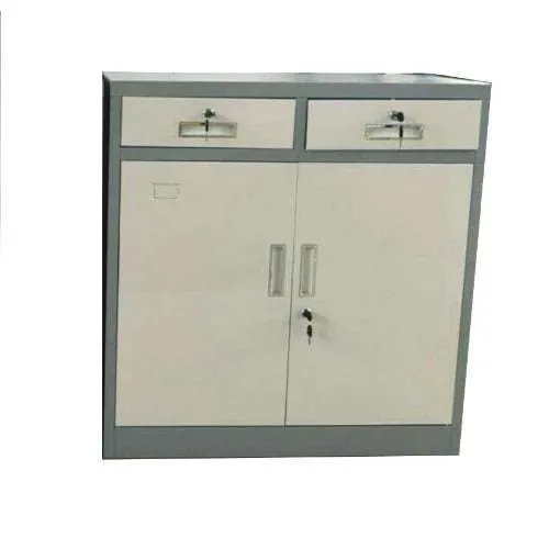 Low Height Metal Cabinet -Grey
