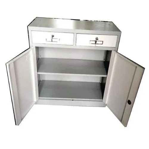 Low Height Metal Cabinet -Grey