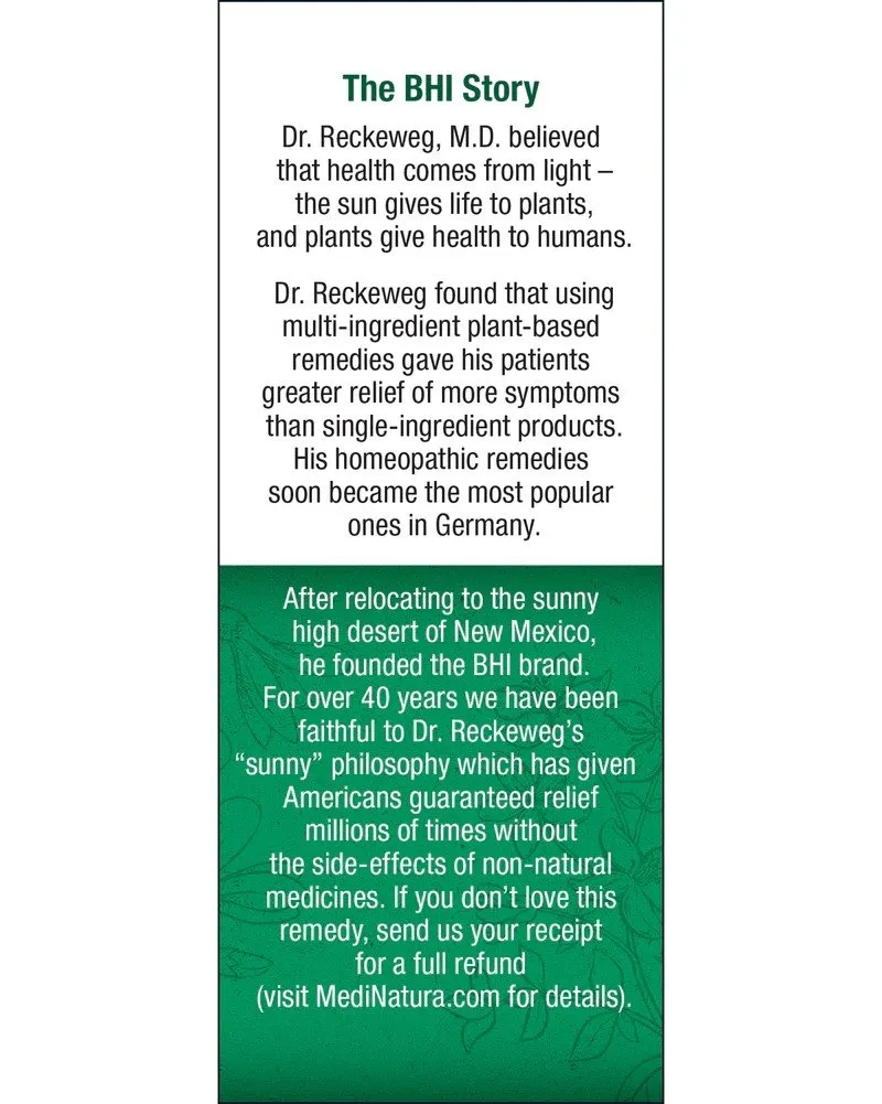 MediNatura BHI Mucus 100 Tablet