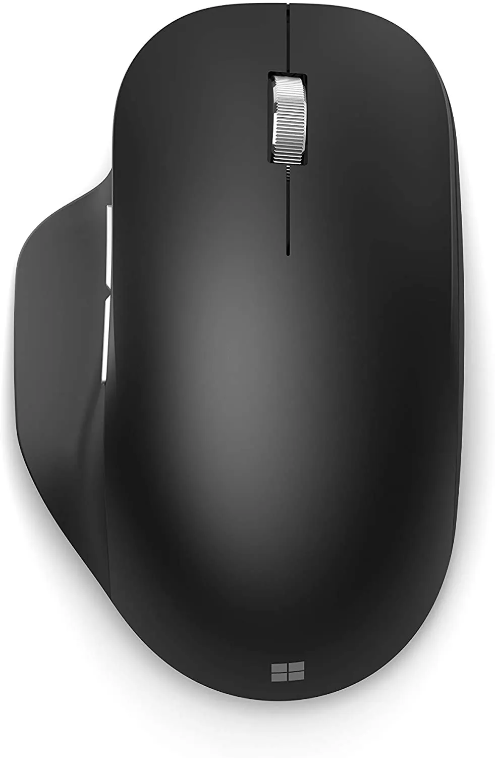 Microsoft Bluetooth Ergonomic Mouse, 2.4 GHz, 5 Buttons, Matte Black - 222-00001