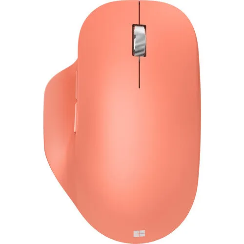 Microsoft Bluetooth Ergonomic Mouse, 2.4 GHz, 5 Buttons, Peach - 222-00033