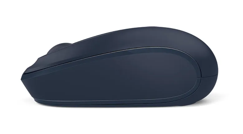 Microsoft Wireless Mobile Mouse 1850, 2.4GHz, 3 Buttons, Vertical Scrolling, Wool Blue - U7Z-00011