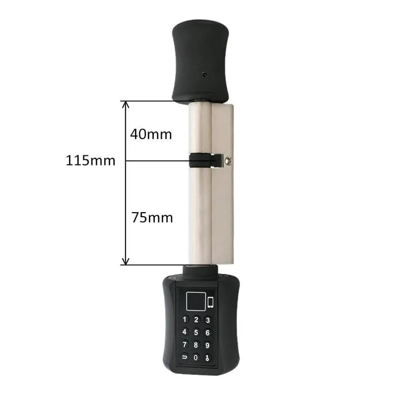 Multi-functional Biometric Cylinder Smart Door Lock -