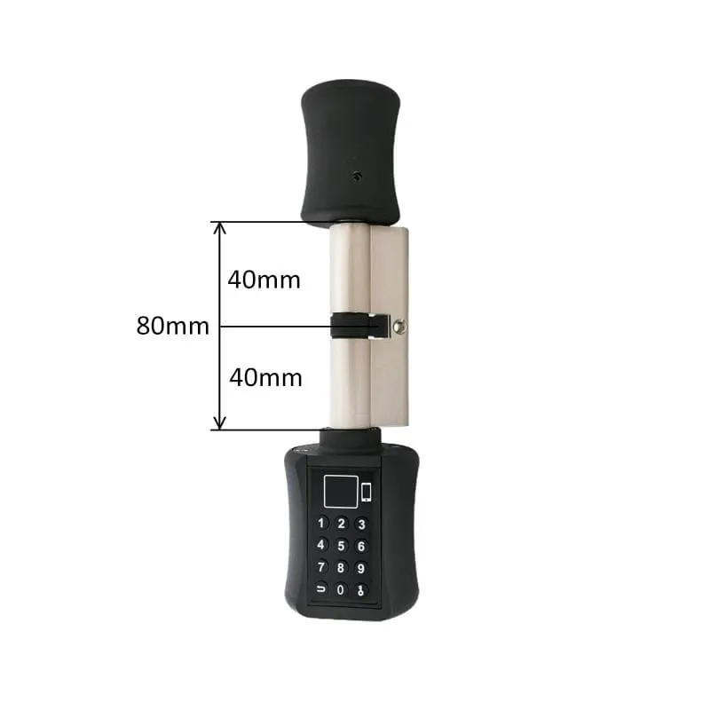 Multi-functional Biometric Cylinder Smart Door Lock -