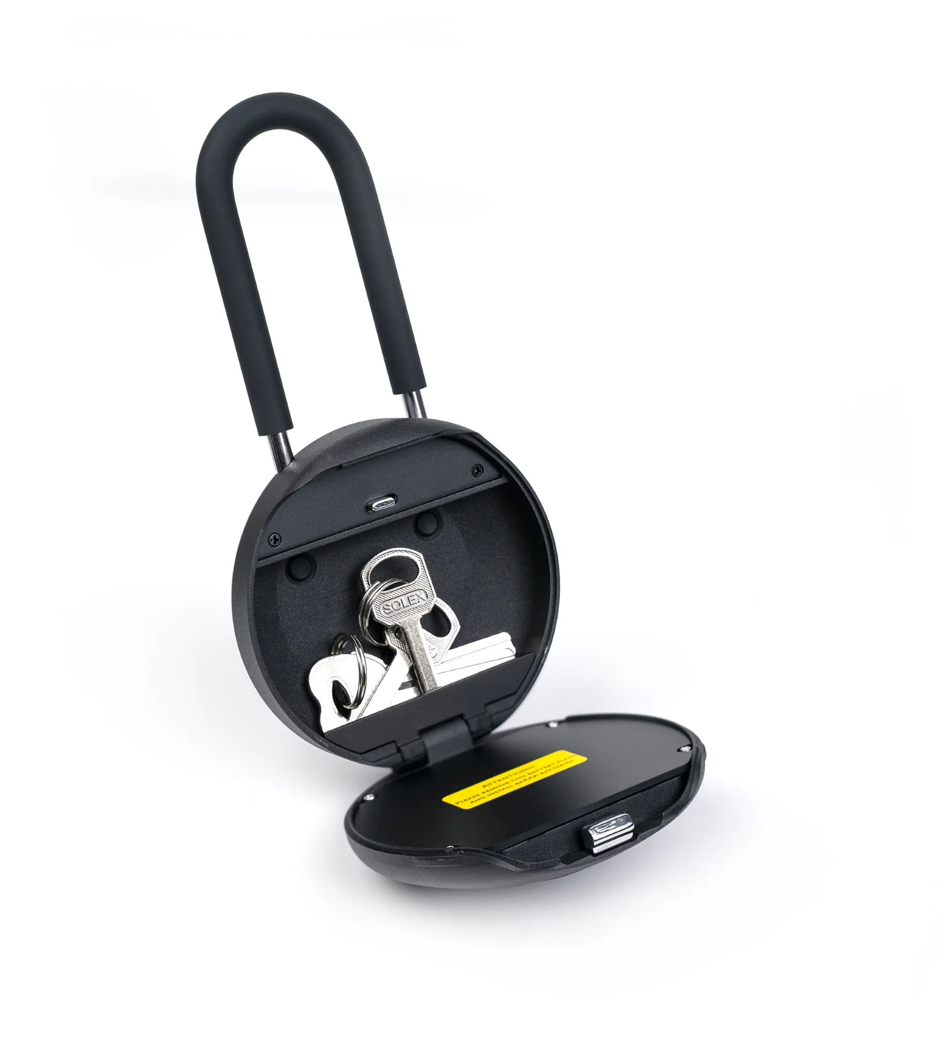 Omconnect SOLO U: Smart Digital Lock Box with Shackle