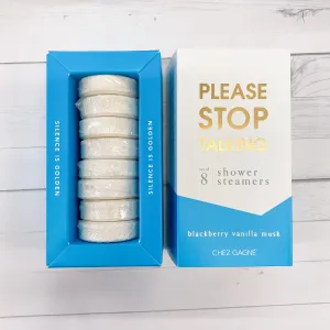 Please Stop Talking Shower Steamer Set