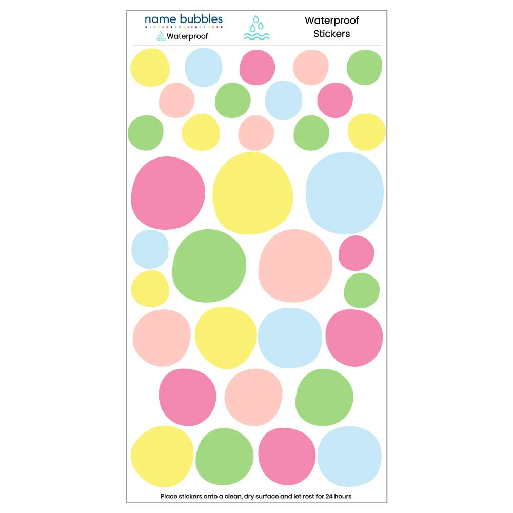 Pom Pom Waterproof Stickers