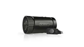 Raxial S4, Inline Booster Duct Fan w/ Speed Controller, 4-Inch