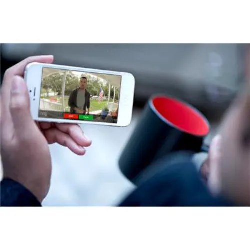 ring HD video doorbell smart intercom with 2 way audio mobile app and cloud storage