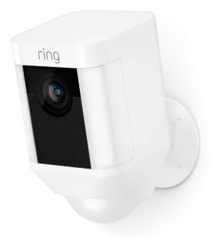 Ring Spotlight Battery Cam - White