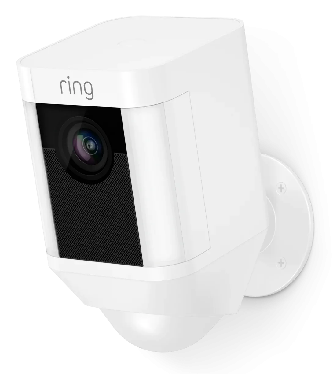 Ring Spotlight Battery Cam - White
