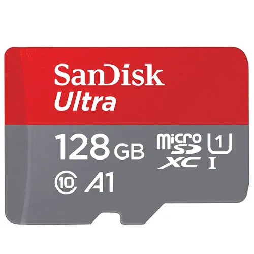 SanDisk 128GB Ultra MicroSD 100Mb/s Speed Memory Card