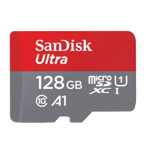 SanDisk 128GB Ultra MicroSD 100Mb/s Speed Memory Card