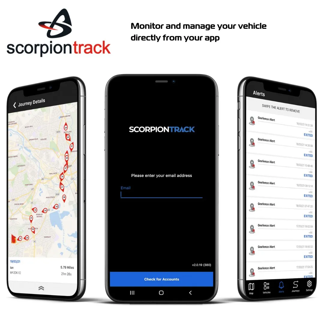Scorpion DEFENDER S5 Tracker and Alarm