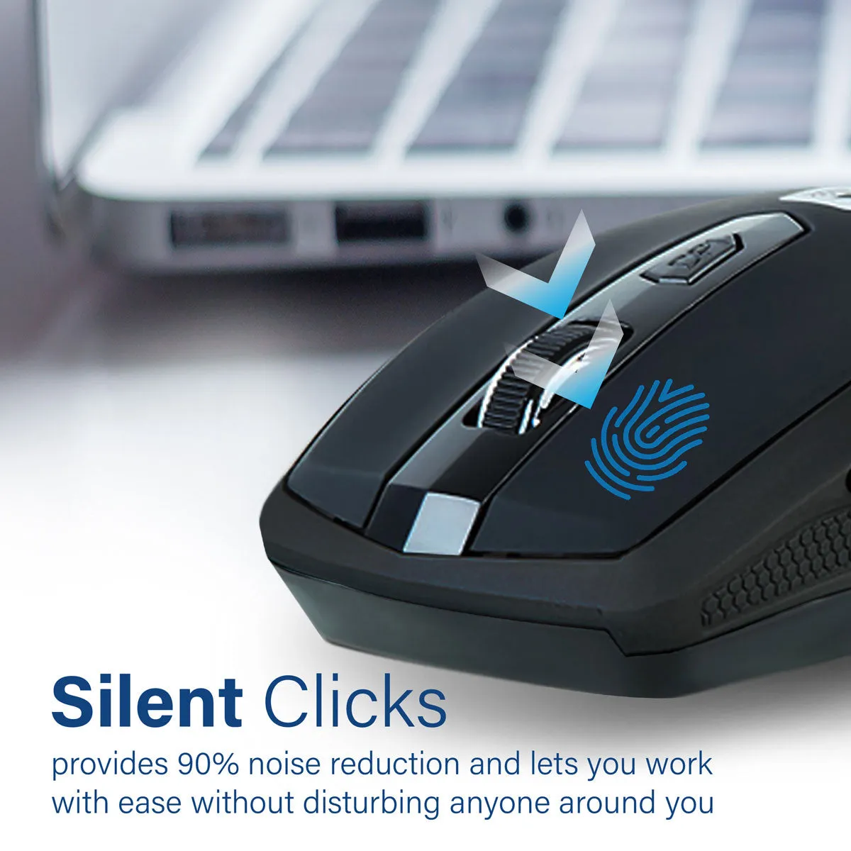 Silent Switch Streamlined Wireless Mouse
