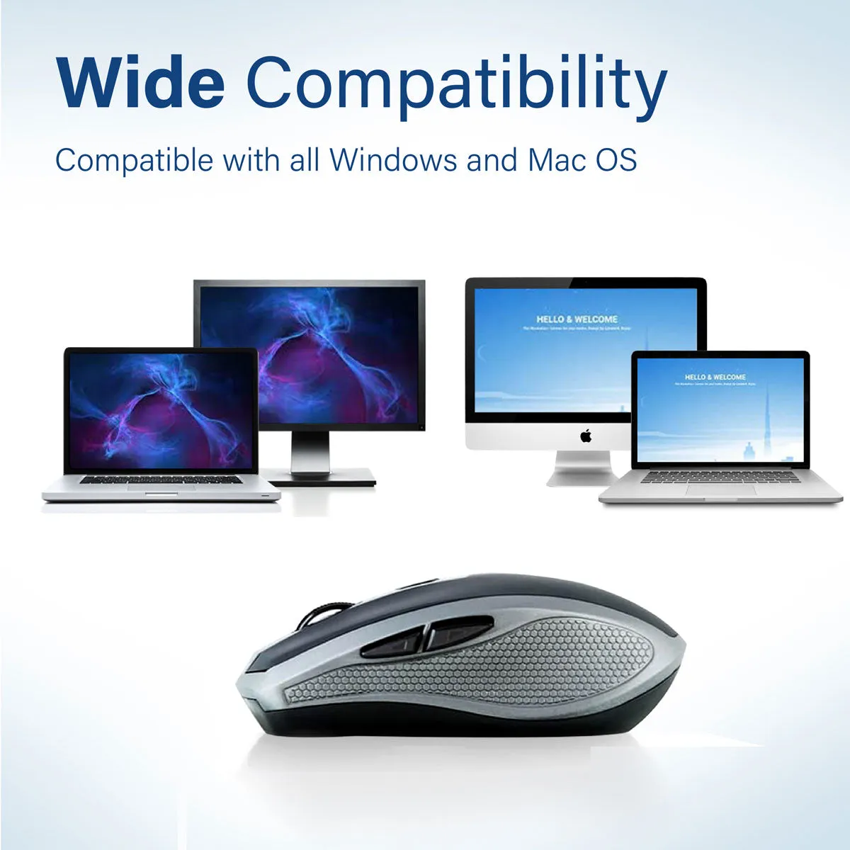 Silent Switch Streamlined Wireless Mouse
