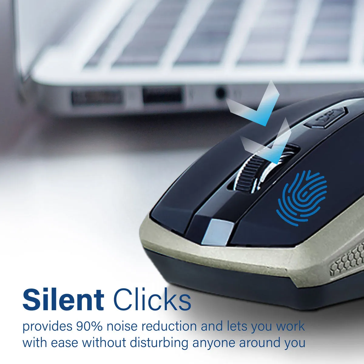 Silent Switch Streamlined Wireless Mouse