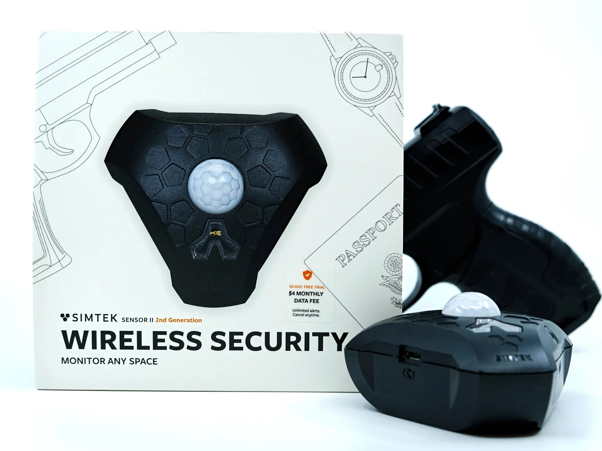 Simtek StealthALERT Safe Alarm