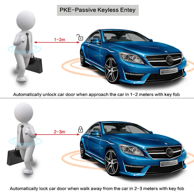 Smart Key Rfid Car Engine Start Stop Button
