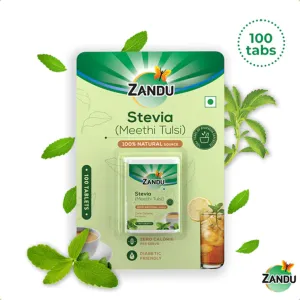 Stevia (Meethi Tulsi)- Tablets (8g -100N)