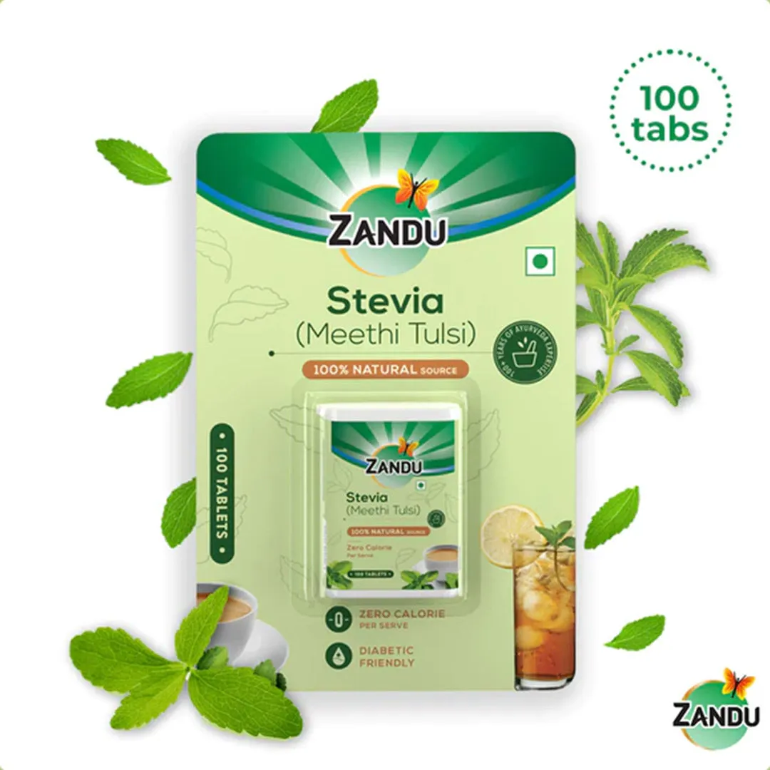 Stevia (Meethi Tulsi)- Tablets (8g -100N)