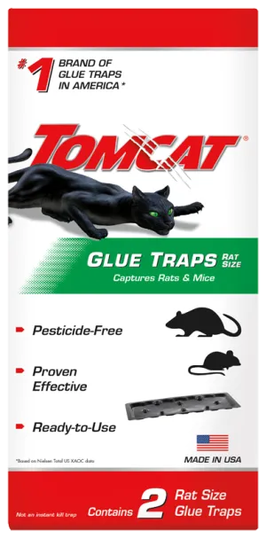 Tomcat® Glue Traps Rat Size