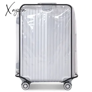 Xajzpa - Transparent Waterproof PVC Trolley Suitcase Cover Dustproof Protective Cover Travel Case Accessories