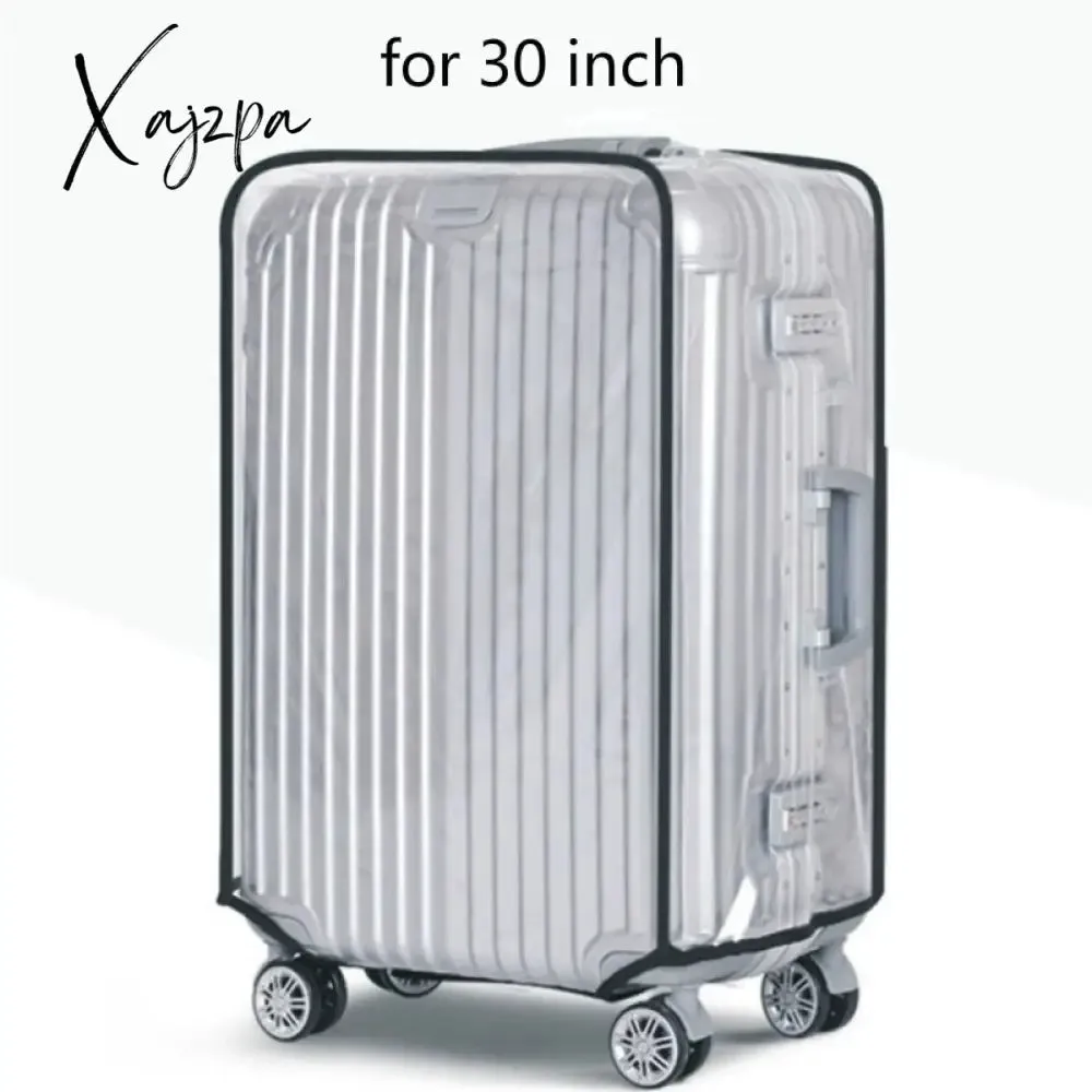 Xajzpa - Transparent Waterproof PVC Trolley Suitcase Cover Dustproof Protective Cover Travel Case Accessories