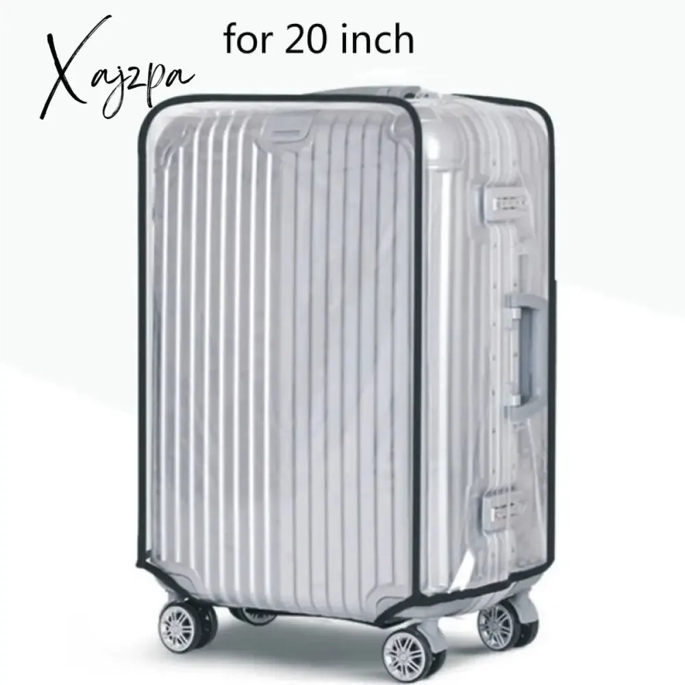 Xajzpa - Transparent Waterproof PVC Trolley Suitcase Cover Dustproof Protective Cover Travel Case Accessories