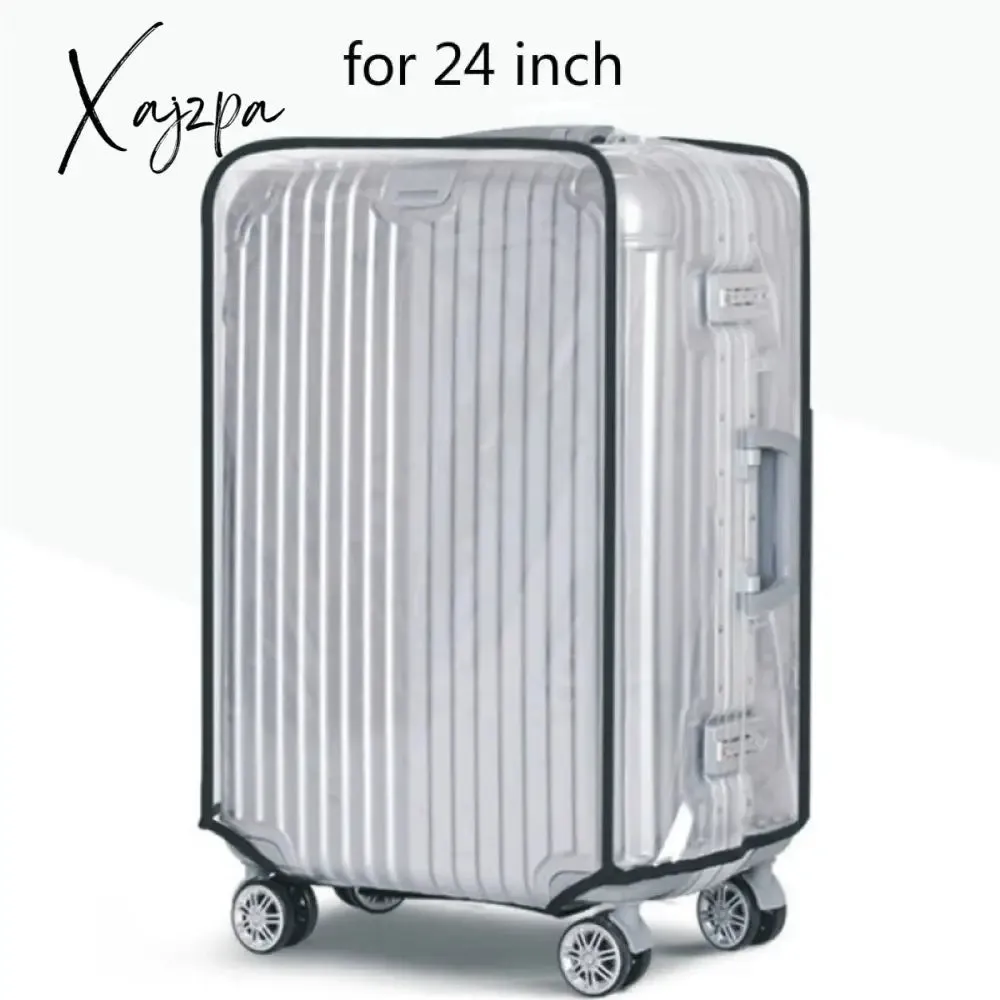 Xajzpa - Transparent Waterproof PVC Trolley Suitcase Cover Dustproof Protective Cover Travel Case Accessories