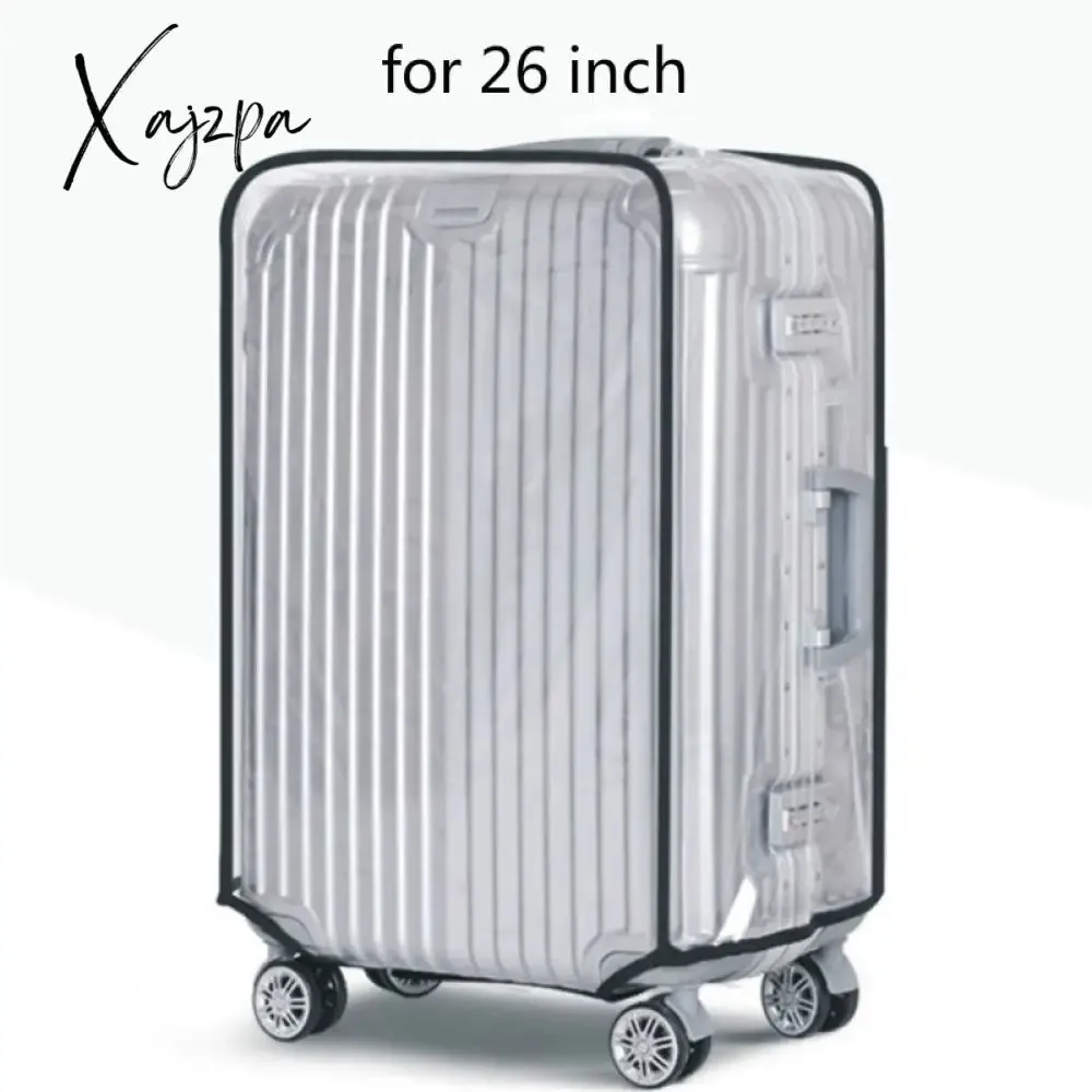 Xajzpa - Transparent Waterproof PVC Trolley Suitcase Cover Dustproof Protective Cover Travel Case Accessories