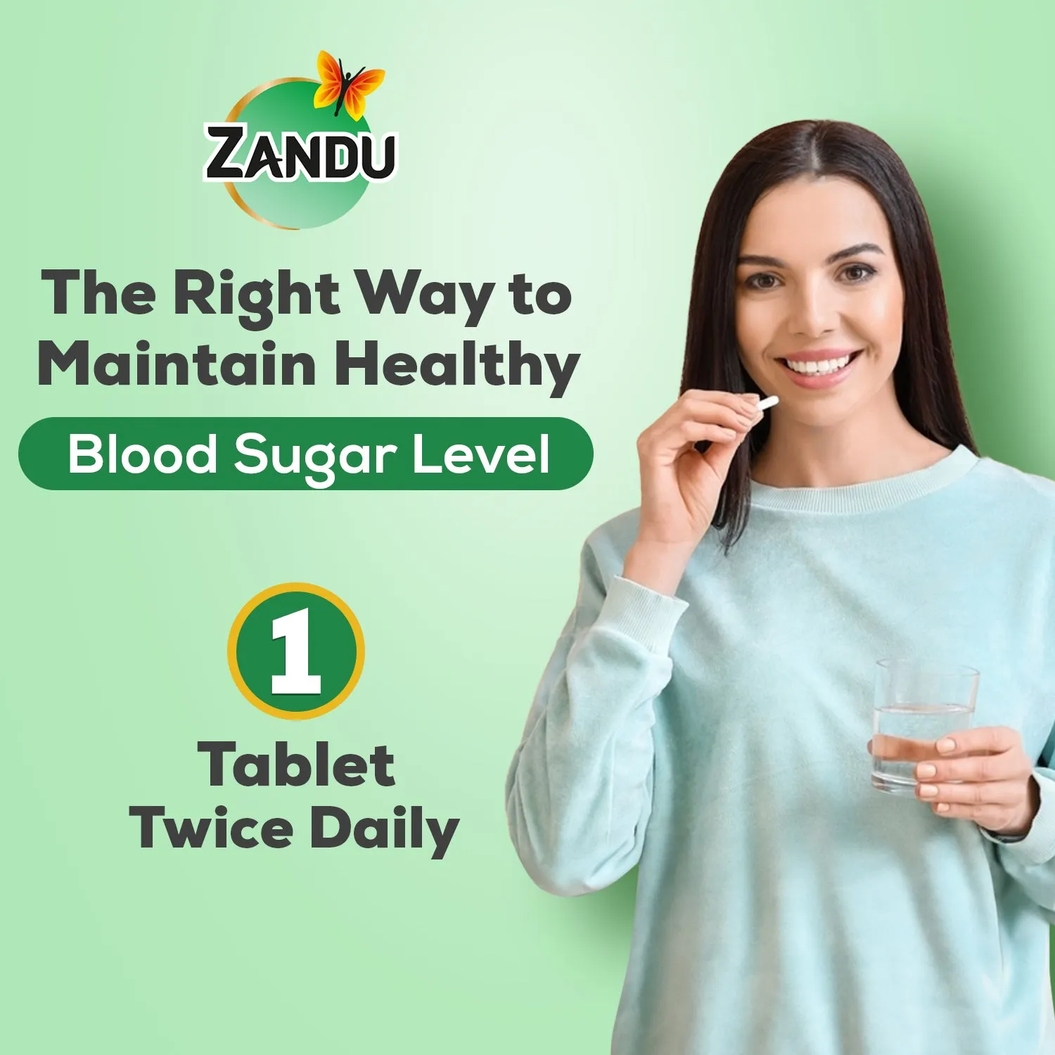 Zandu Diabts Tablets | Clinically Tested to Show Results in 3 Months | 50% Reduction in Complications like Frequent Urination & Thirst